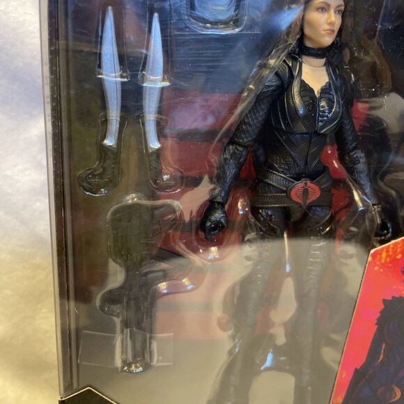 GI Joe Classified Baroness Origin Figure 6" Hasbro 19 Cobra Snake Eyes New F0110 - Picture 8 of 13
